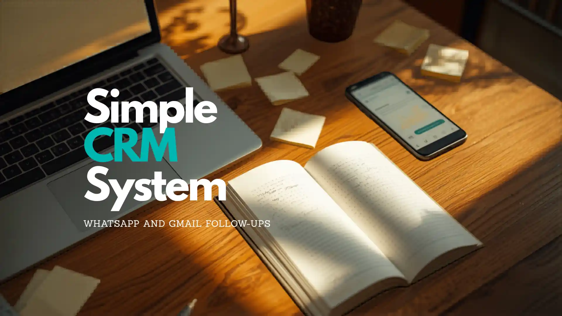 كيفية إعداد نظام متابعة CRM بسيط باستخدام واتساب وجيميل